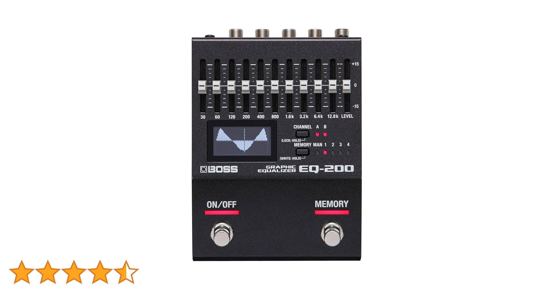 ギター BOSS EQ-200 GRAPHIC EQUALIZER Boss - EQ-200 Graphic Equalizer - Nantel Musique